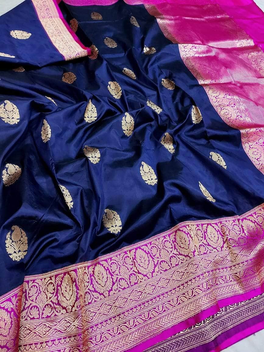 Banarasi Handloom Pure Katan Silk Saree