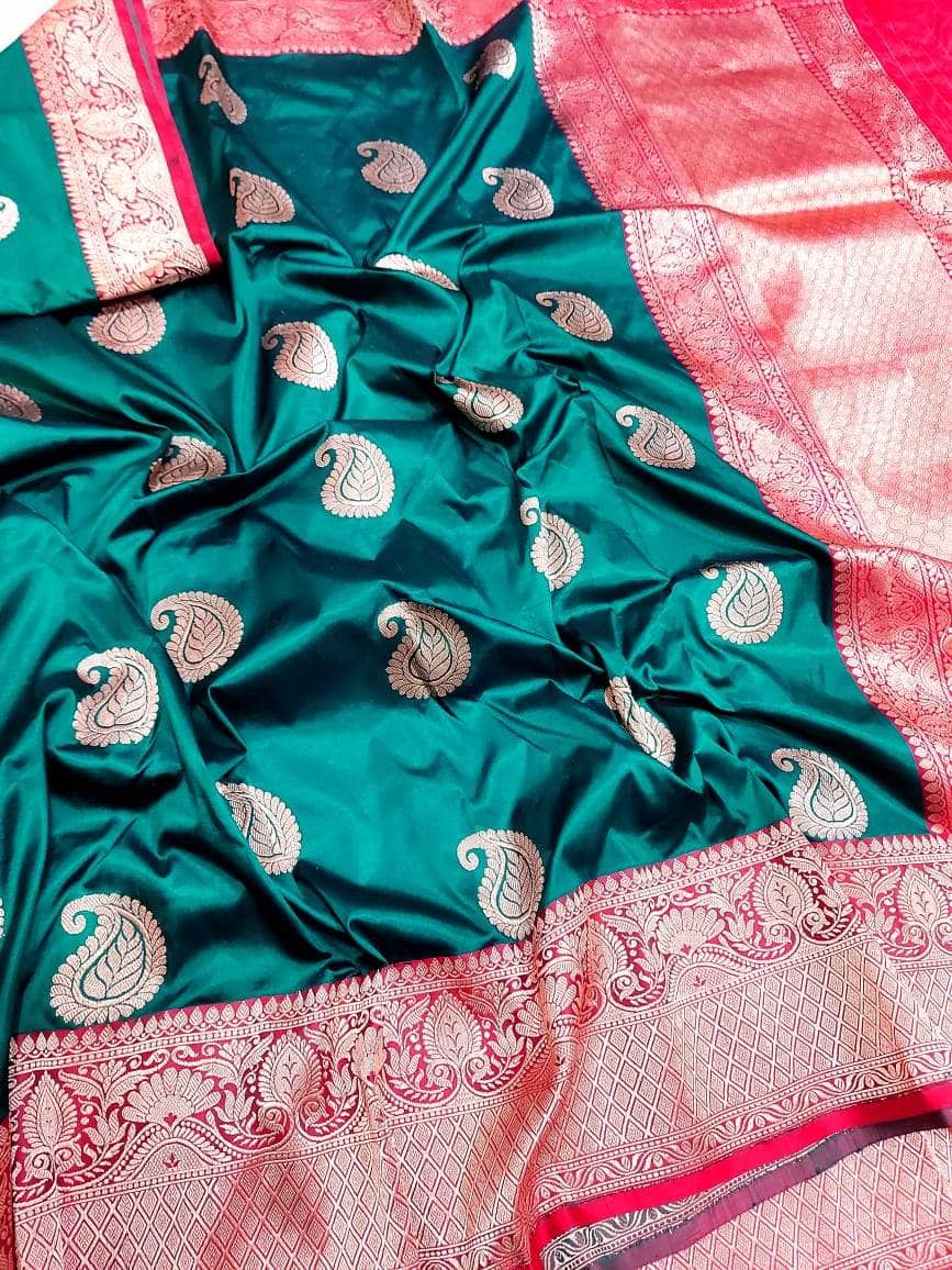 Banarasi Handloom Pure Katan Silk Saree