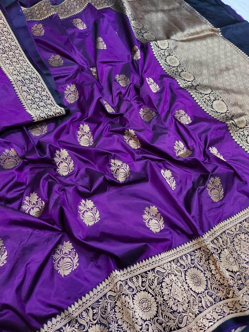 Banarasi Handloom Pure Katan Silk Saree