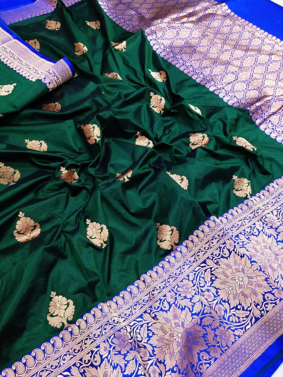 Banarasi Handloom Pure Katan Silk Saree