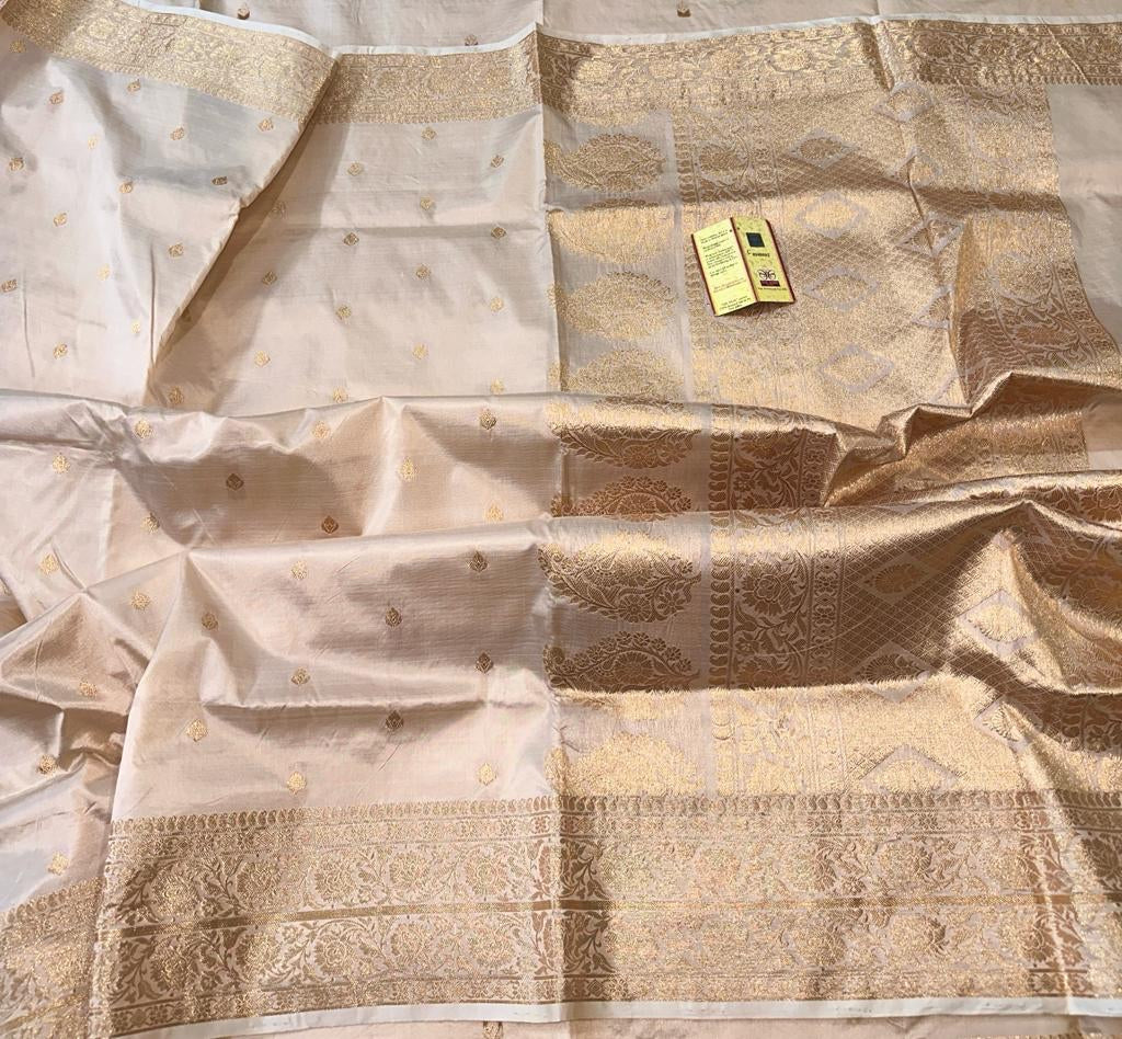 Banarasi katan  silk saree