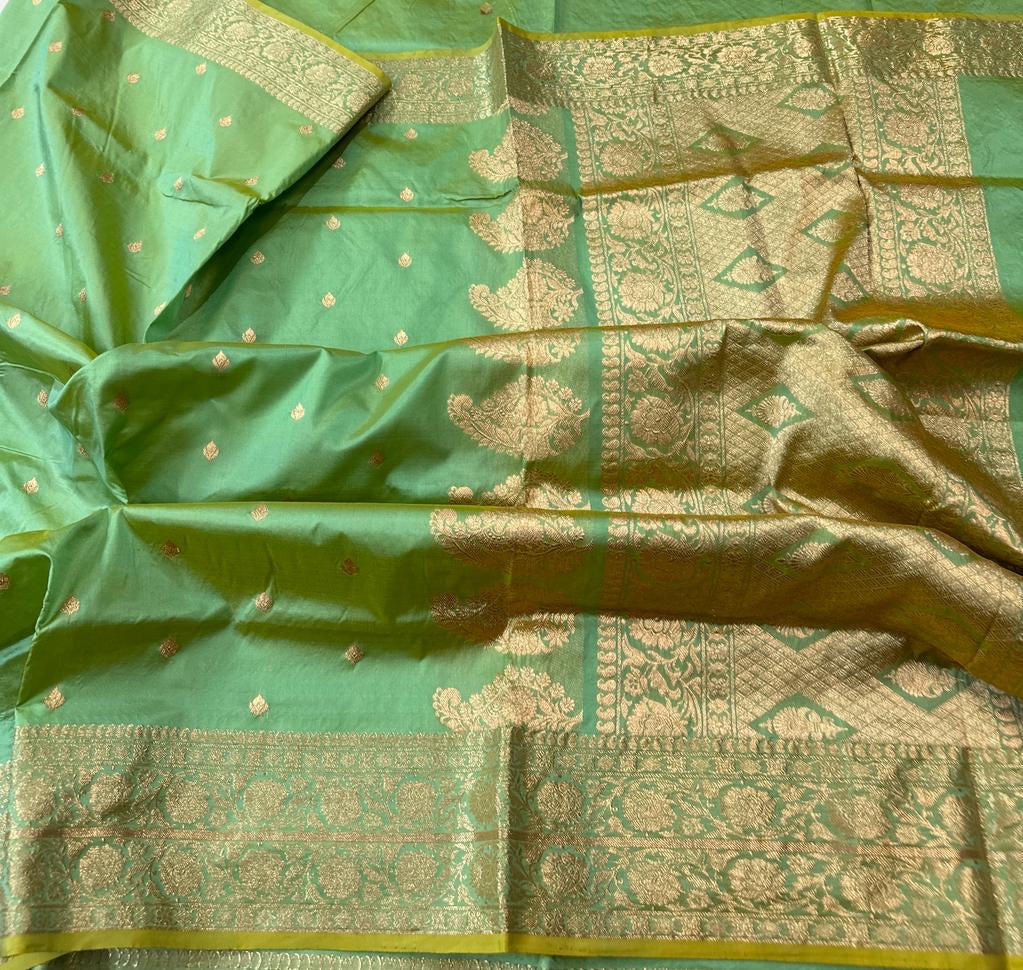 Banarasi katan  silk saree