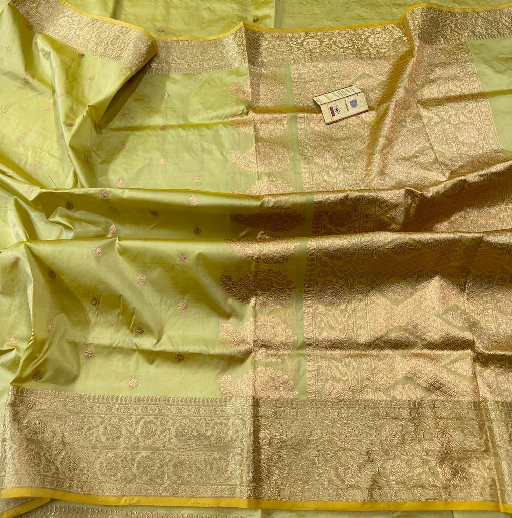Banarasi katan  silk saree