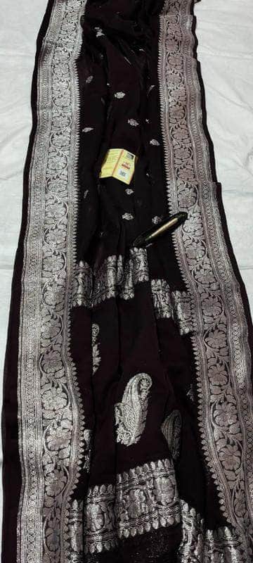 Banarasi Khaddi Chiffon Georgette Silk Saree