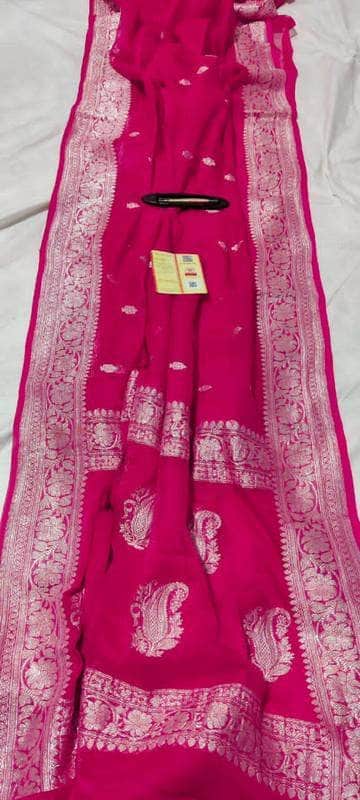 Banarasi Khaddi Chiffon Georgette Silk Saree