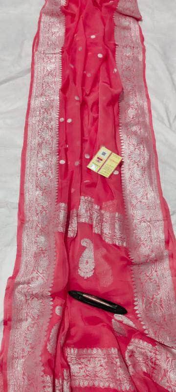 Banarasi Khaddi Chiffon Georgette Silk Saree