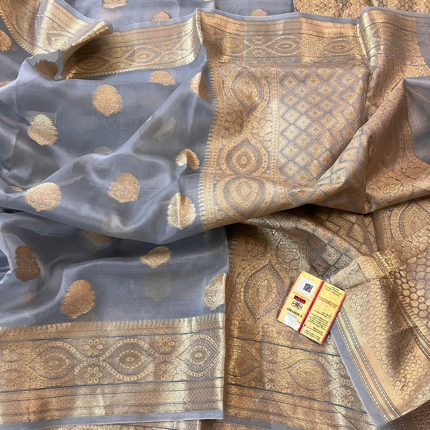 Banarasi Kora Organza Silk Soft Dayble Saree