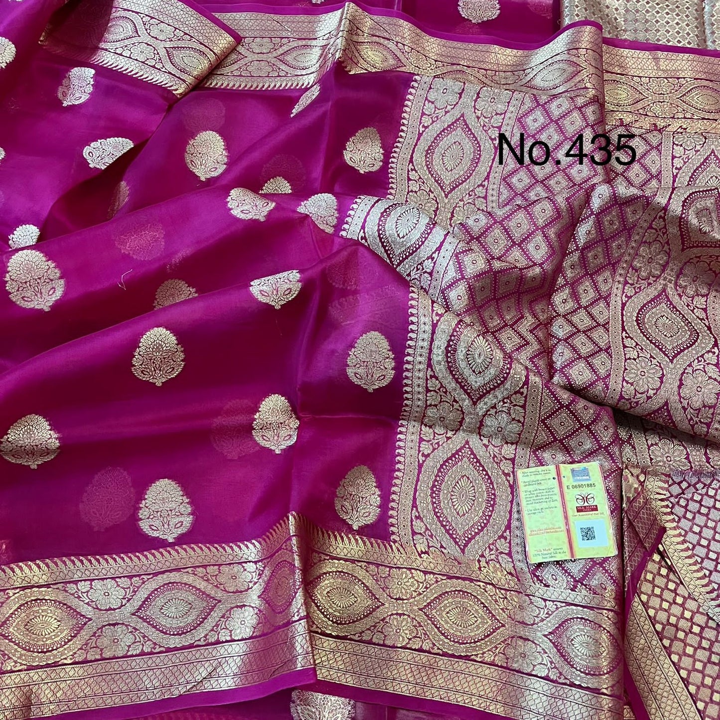 Banarasi Kora Organza Silk Soft Dayble Saree