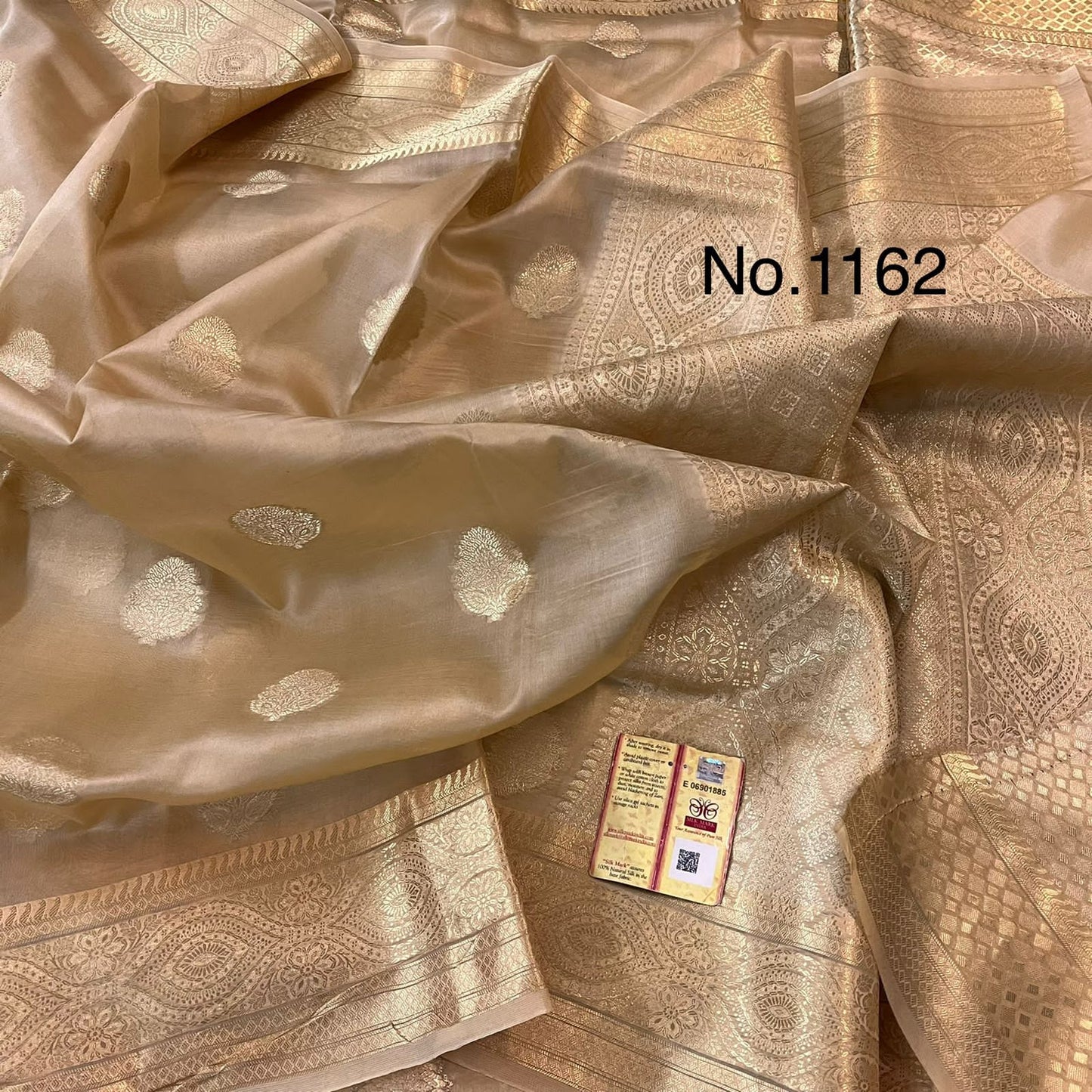 Banarasi Kora Organza Silk Soft Dayble Saree