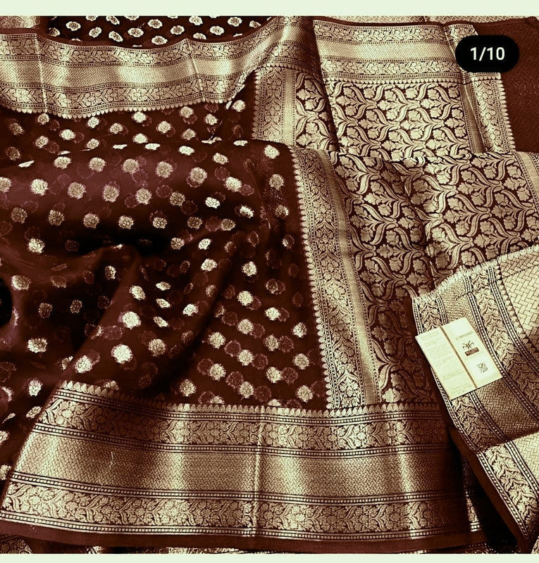 Banarasi  Kora Silk Saree