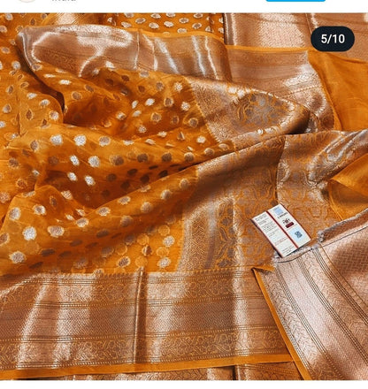 Banarasi  Kora Silk Saree