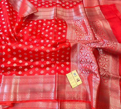 Banarasi  Kora Silk Saree