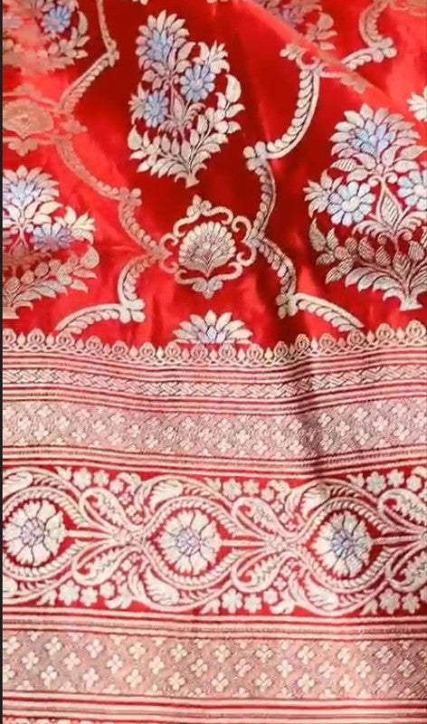 Banarasi Pure Katan Silk Saree handloom