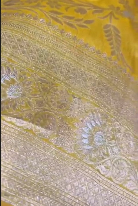 Banarasi Pure Katan Silk Saree handloom