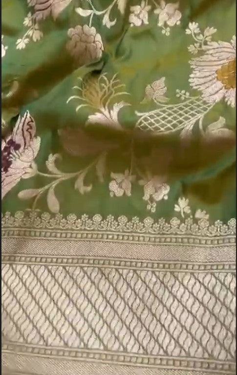 Banarasi Pure Katan Silk Saree