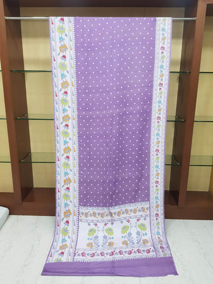 Banarasi Silk Saree with meenakari  border and Zari booti