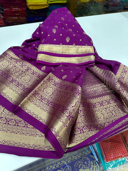 Banarasi Style Mysoore Silk Saree