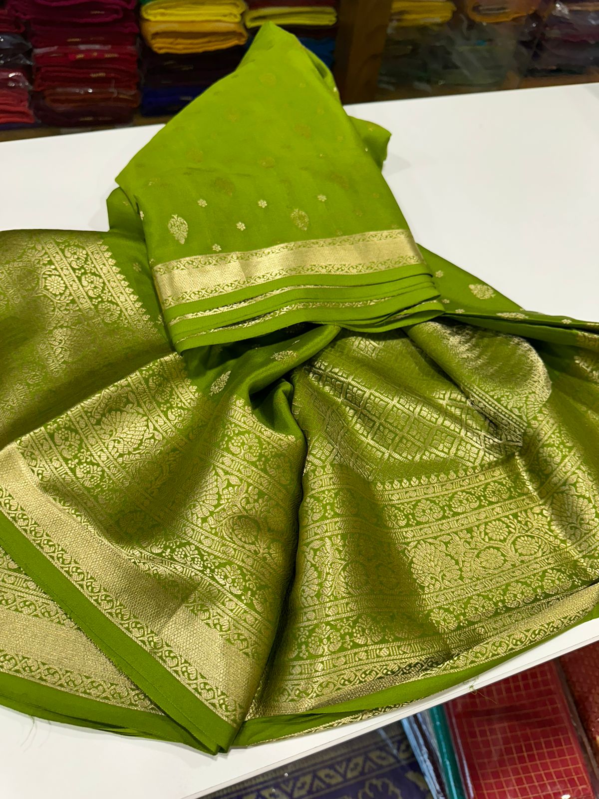 Banarasi Style Mysoore Silk Saree