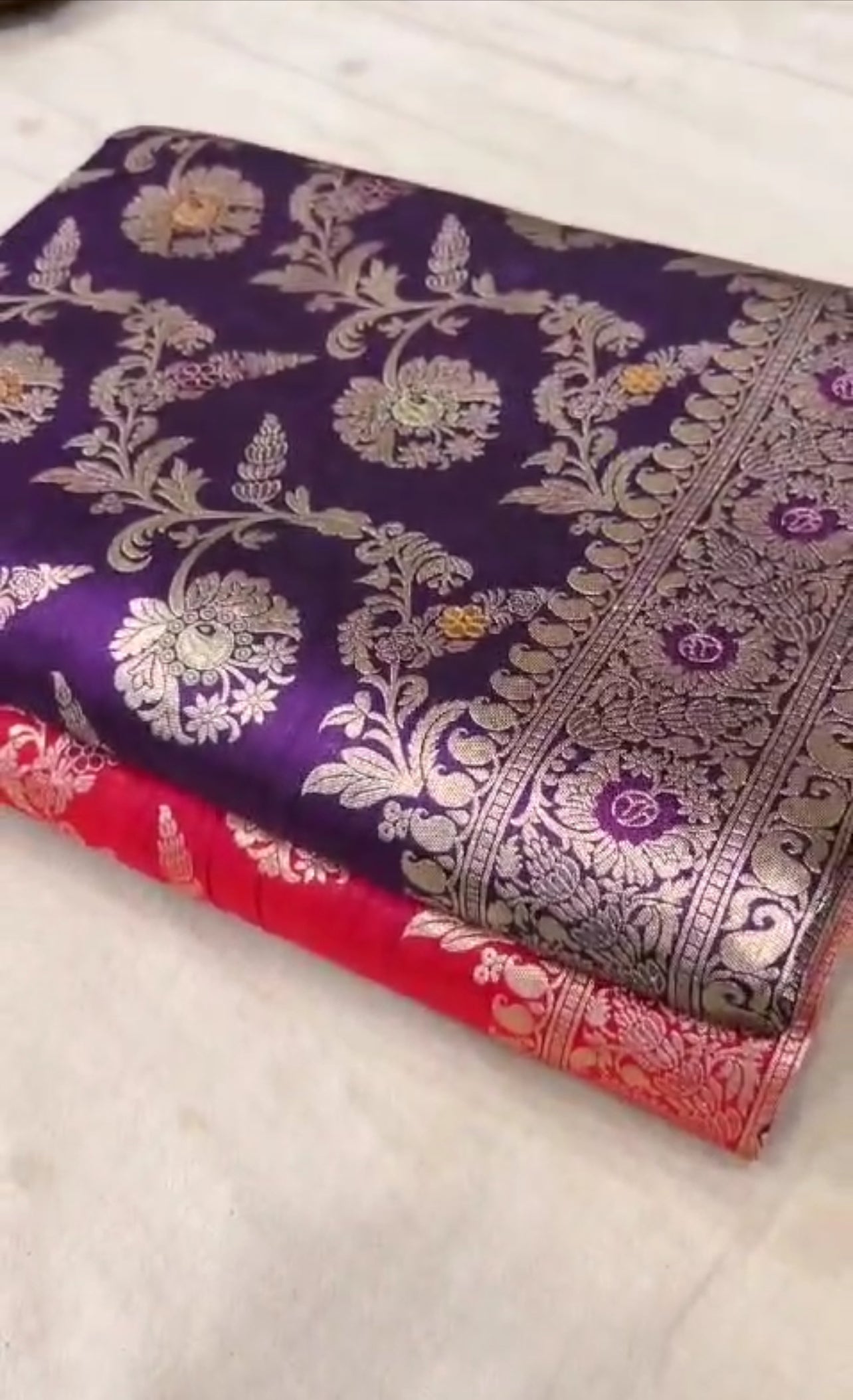 Beautiful Banarasi Pure Katan Silk Saree
