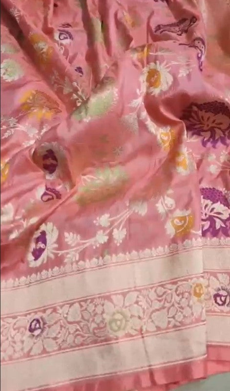 Beautiful Banarasi Pure Katan Silk Saree