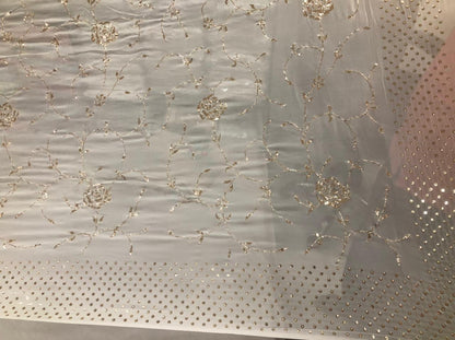 Beautiful Designer Custom Organza Saree