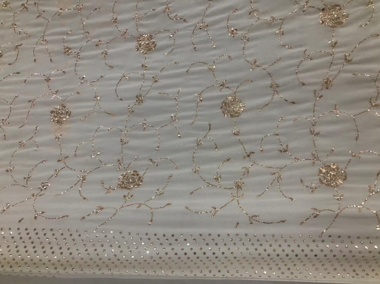 Beautiful Designer Custom Organza Saree