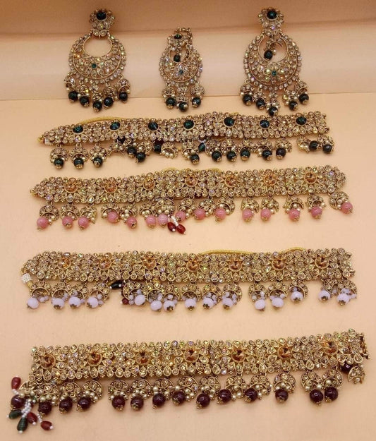 Beautiful Designer Heavy Choker Set