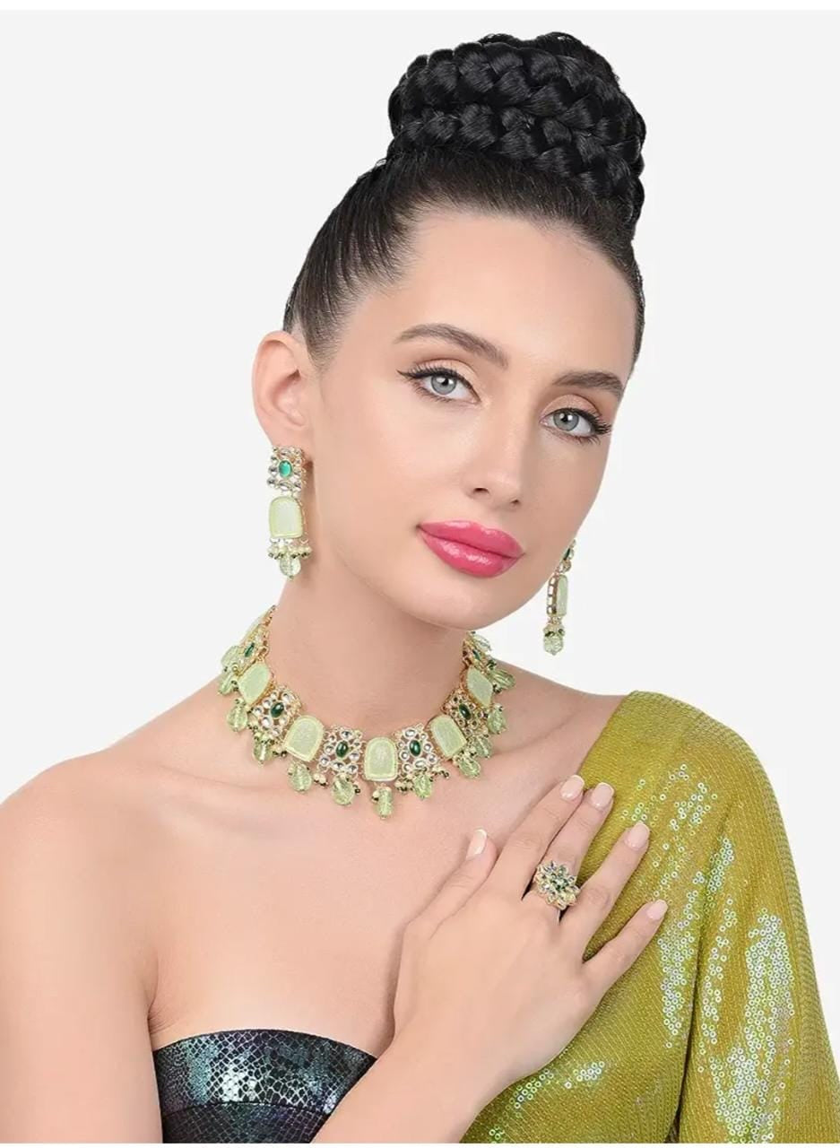 Beautiful Designer jadau Necklace