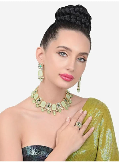 Beautiful Designer jadau Necklace