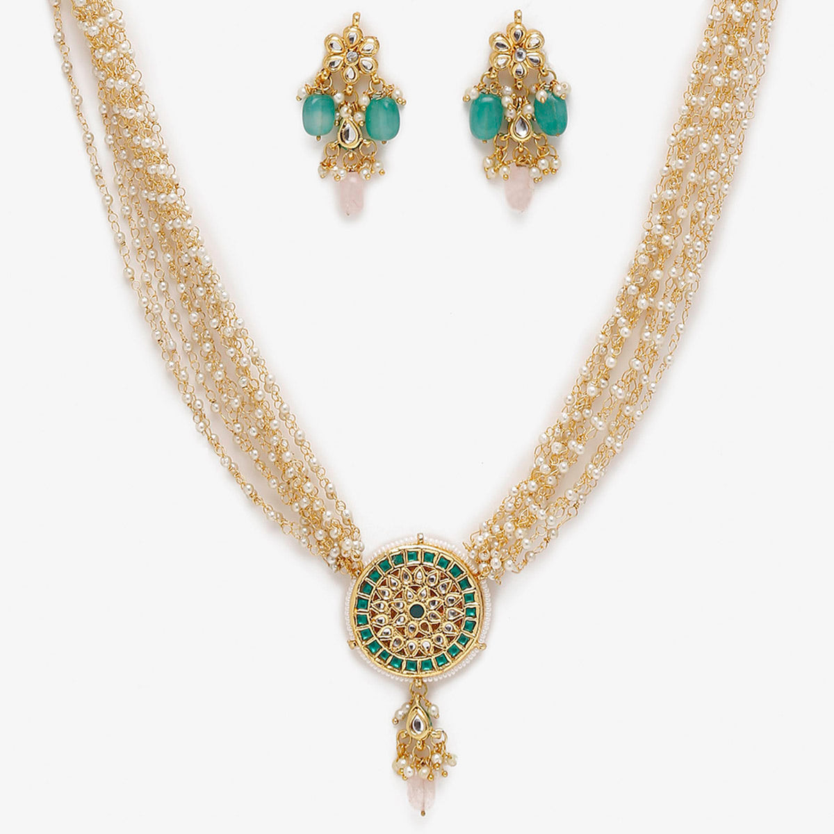 Beautiful Designer Kundan Choker Necklace Set