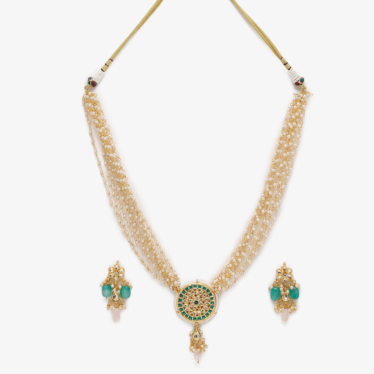 Beautiful Designer Kundan Choker Necklace Set
