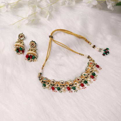 Beautiful Designer Kundan Necklace Set