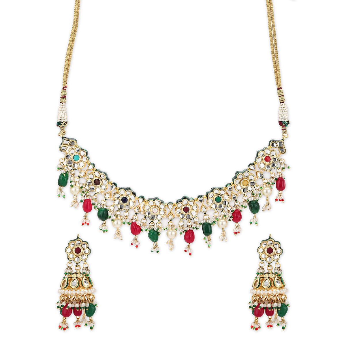 Beautiful Designer Kundan Necklace Set