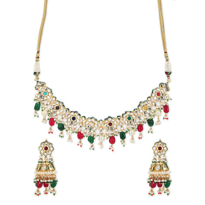 Beautiful Designer Kundan Necklace Set