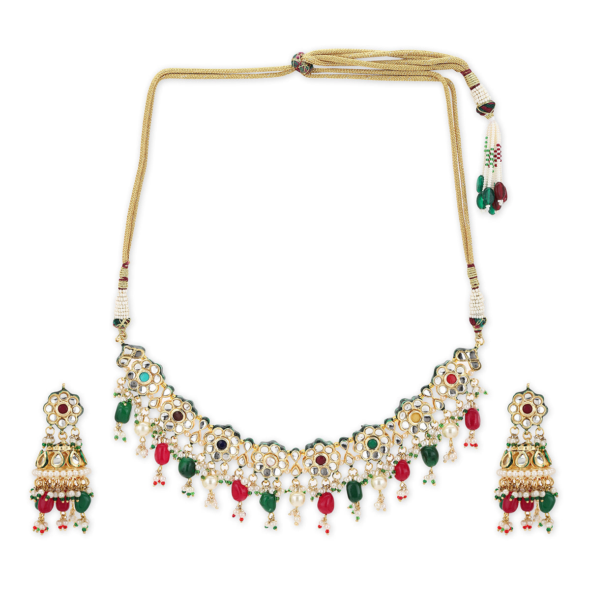 Beautiful Designer Kundan Necklace Set