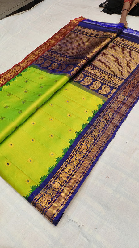 Beautiful Gadwal Handloom Pure Silk Saree