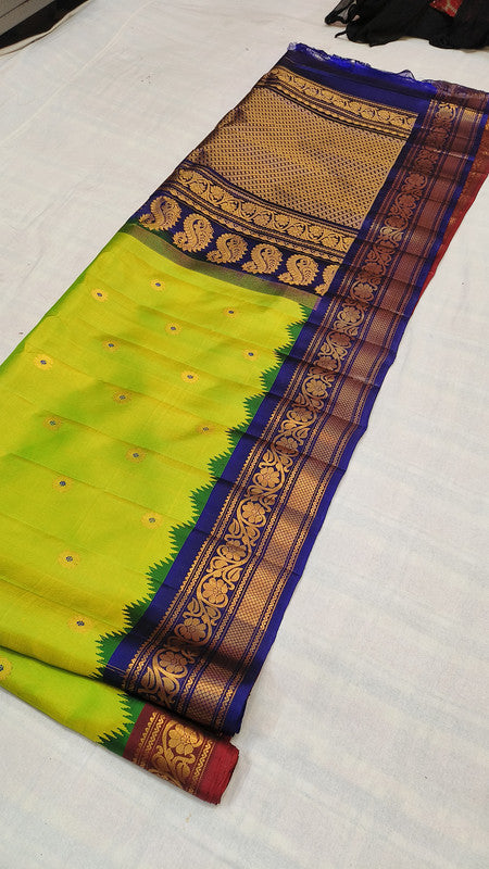 Beautiful Gadwal Handloom Pure Silk Saree