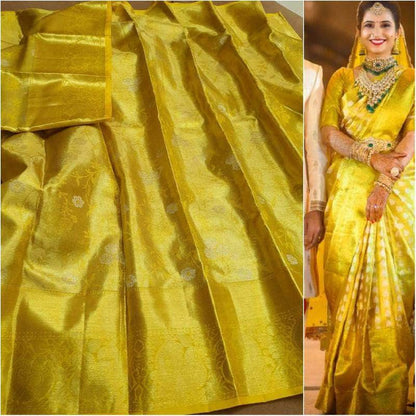 Beautiful Kanjivaram Authentic Silk Saree