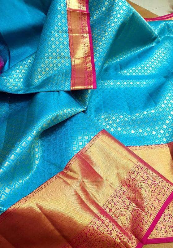 Beautiful Kanjivaram Authentic Silk Saree