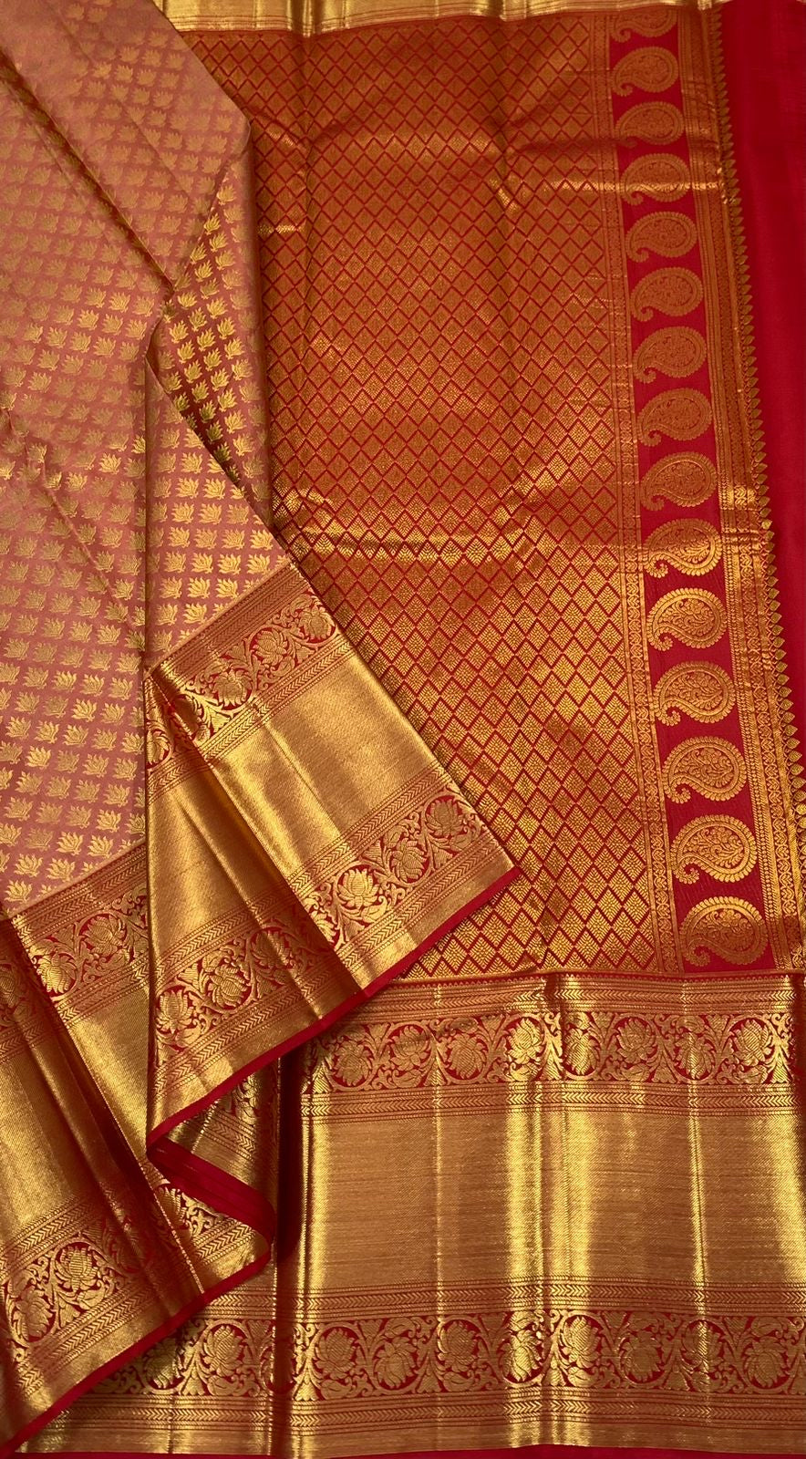 Beautiful Kanjivaram Authentic Silk Saree