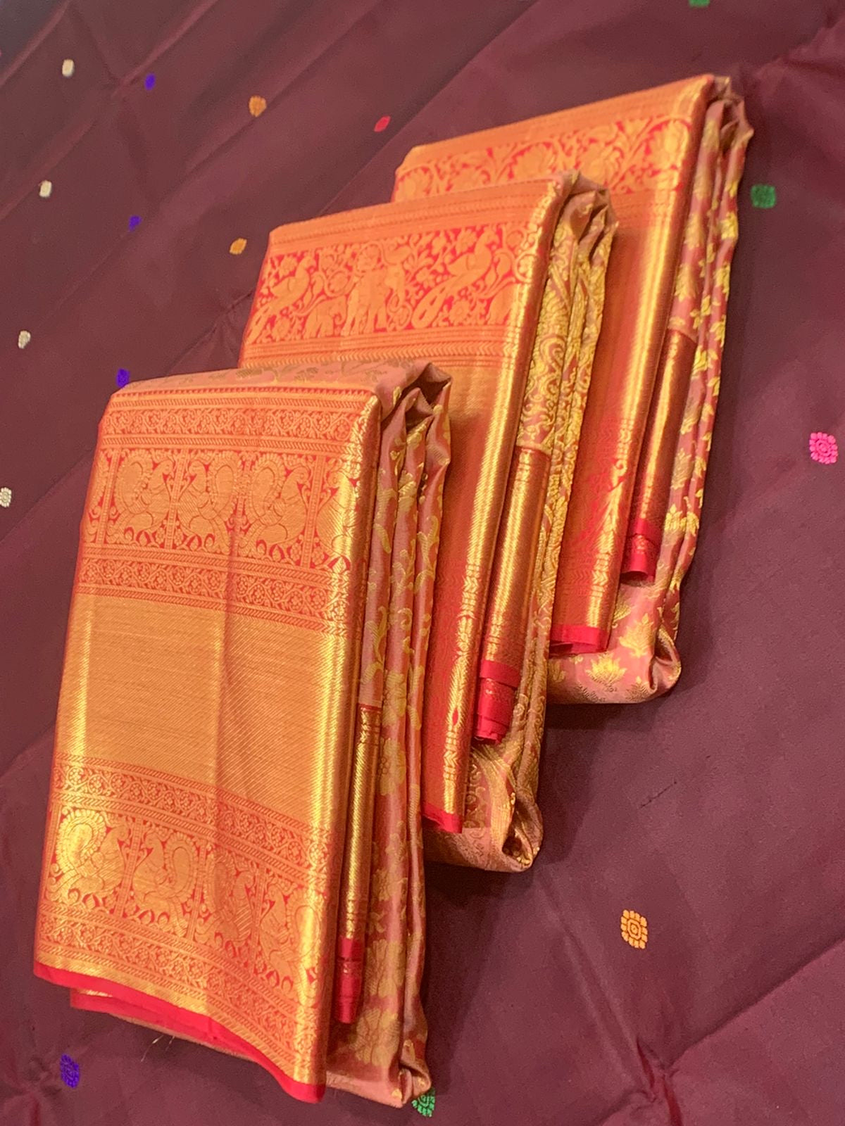 Beautiful Kanjivaram Authentic Silk Saree