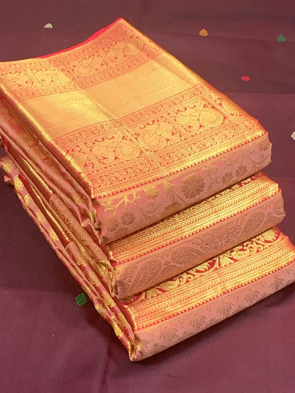 Beautiful Kanjivaram Authentic Silk Saree