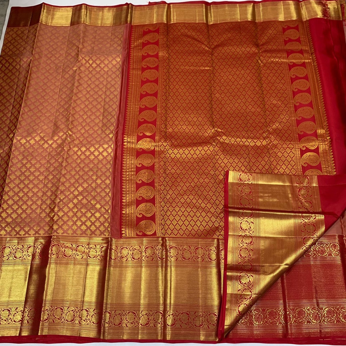 Beautiful Kanjivaram Authentic Silk Saree