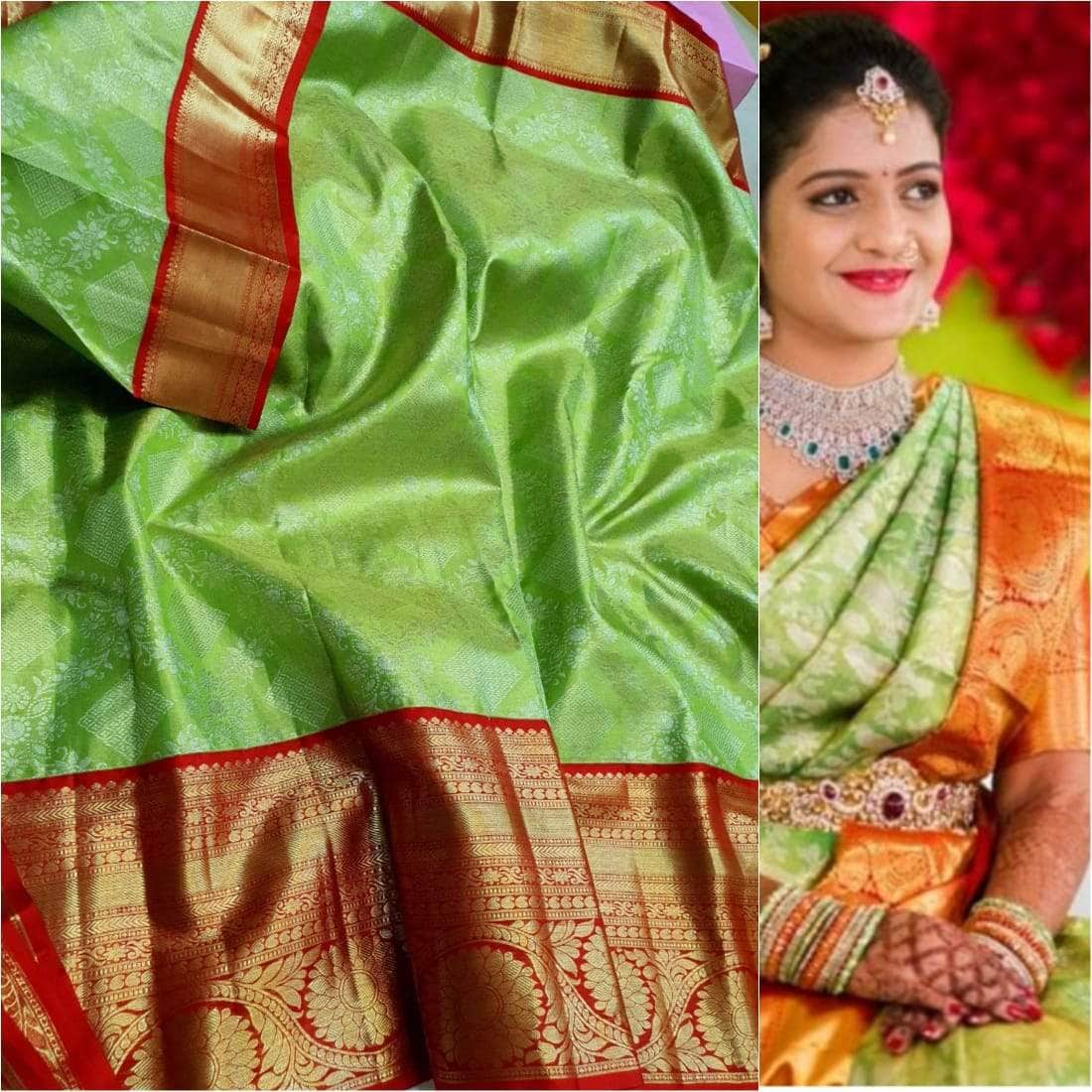 Beautiful Kanjivaram Pure Silk Saree