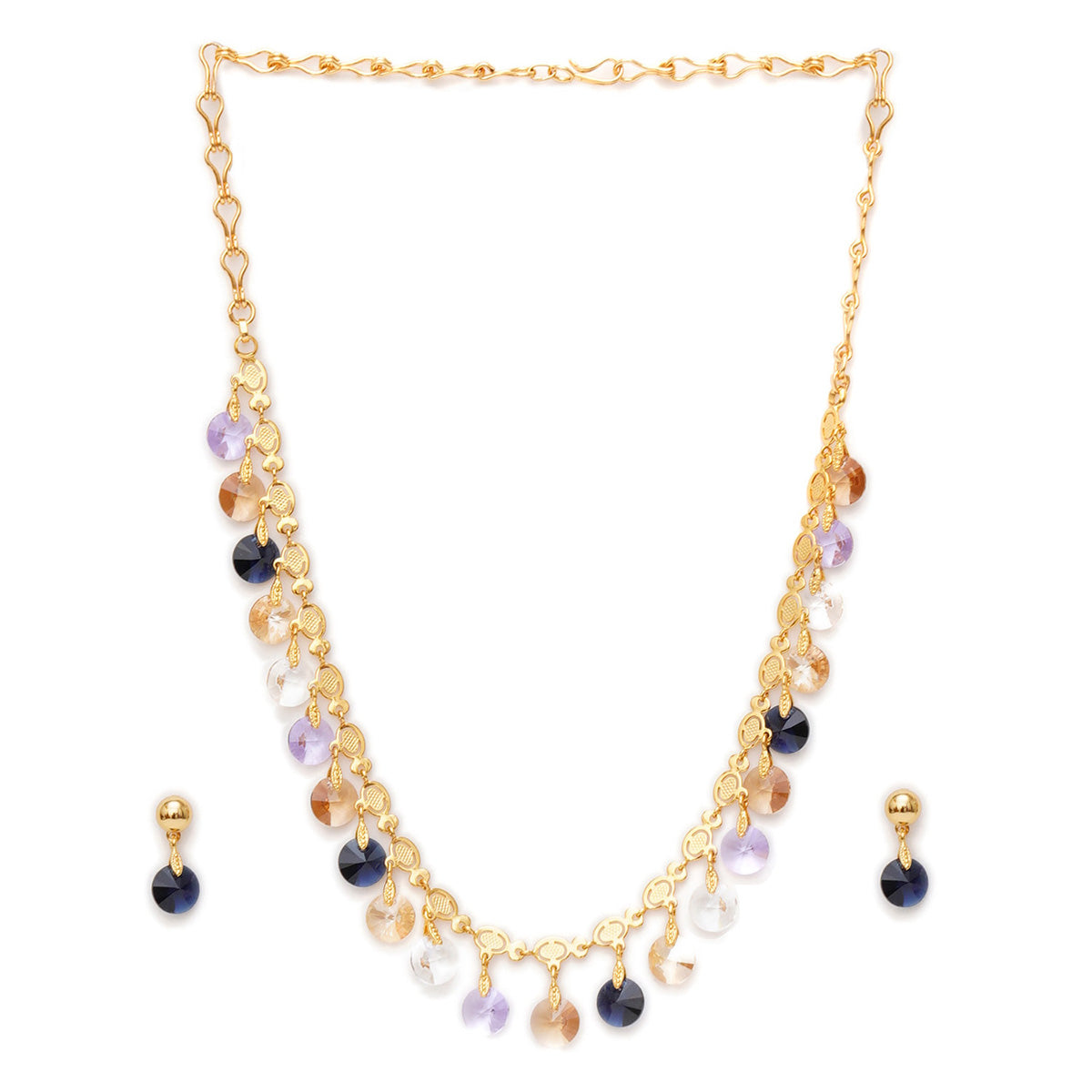 Beautiful Necklace With Matching Earrings