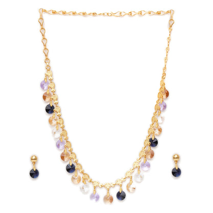 Beautiful Necklace With Matching Earrings