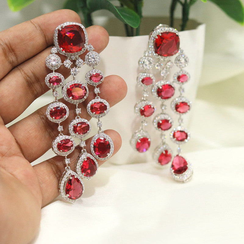 Beautiful Party Wear Chandelier Earrings For Women