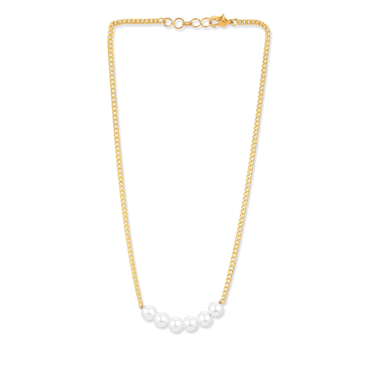 Beautiful Pearl and Precious Stone Necklace