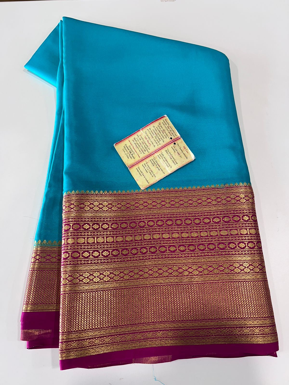 Beautiful Pure Mysoore Silk Indian Wedding Saree