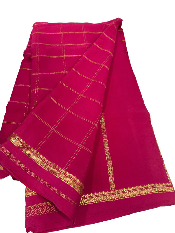 Beautiful Pure Mysore Silk Saree